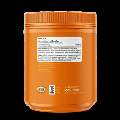 Probiotic Bites for Dogs, for Gut Health, Pumpkin 250Ct