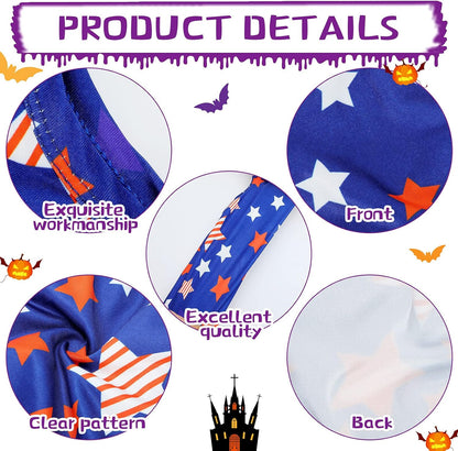 6 Pieces Holiday Dog Shirt Halloween Dog Clothes Fall Thanksgiving Pet Outfit Costumes Seasonal Puppy Festival Vests Apparel Pet Tank Top Tees for Dogs Cats Christmas(M (Fit 5-7Lbs))