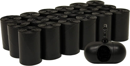 9" X 14.25" Made in USA Easy Open Poop Bags Dog Waste Bags, 18 Refill Rolls, 270 Bags